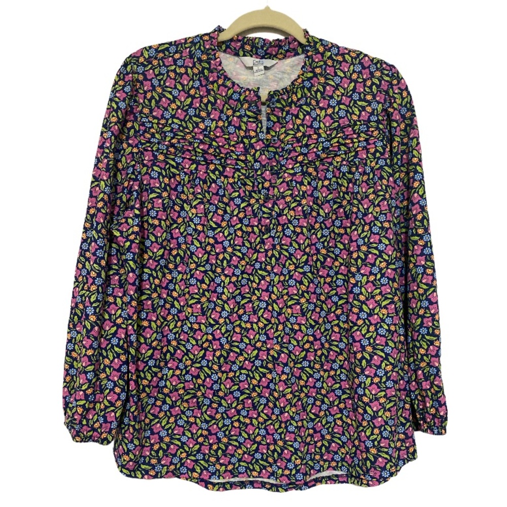Croft & Barrow Multicolor Patterned Blouse